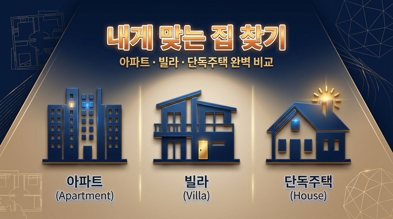 내게 맞는집 아파트와 단